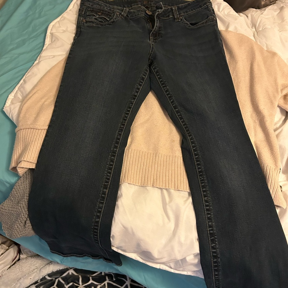 Women's Dark Blue Jeans